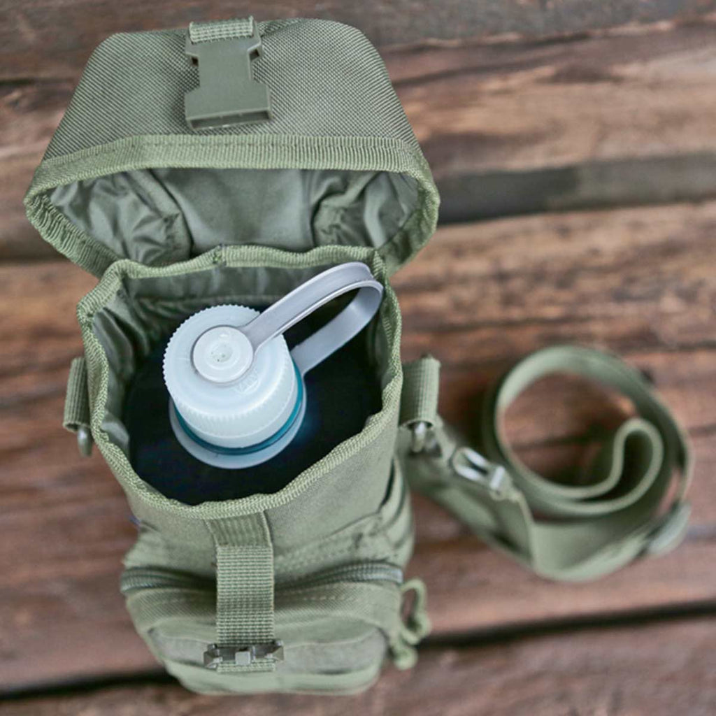 Brandit Bottle Holder II Olive Green - Free Delivery | Military Kit
