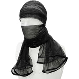 brandit commando mesh scarf black headgear