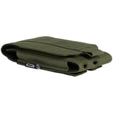 brandit molle phone pouch large olive green cable entry