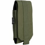 brandit molle phone pouch large olive green