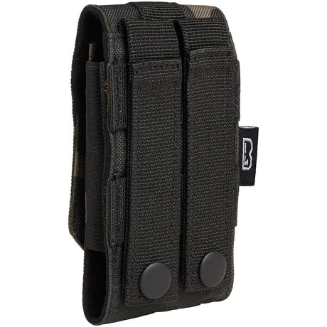 brandit molle phone pouch medium dark camo rear