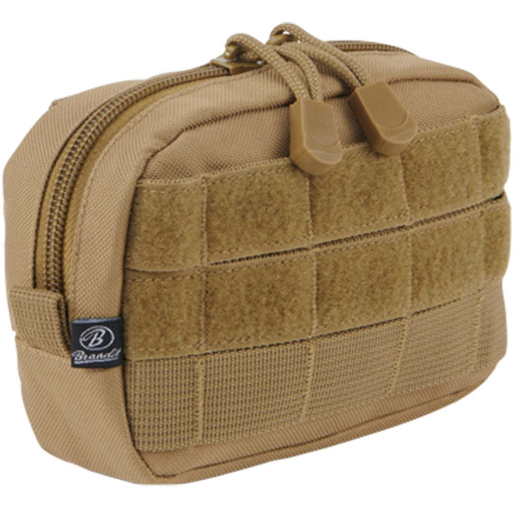 Brandit Compact MOLLE Utility Pouch Camel Military Kit