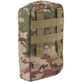 rear of brandit snake molle pouch tactical camo