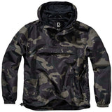 brandit summer windbreaker jacket dark camo
