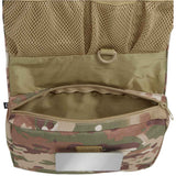 brandit toiletry bag large tactical camo main pouch with mirror