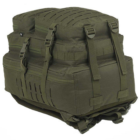 brandit us cooper lasercut large rucksack olive compression straps