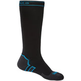 side of bridgedale stormsock midweight knee black