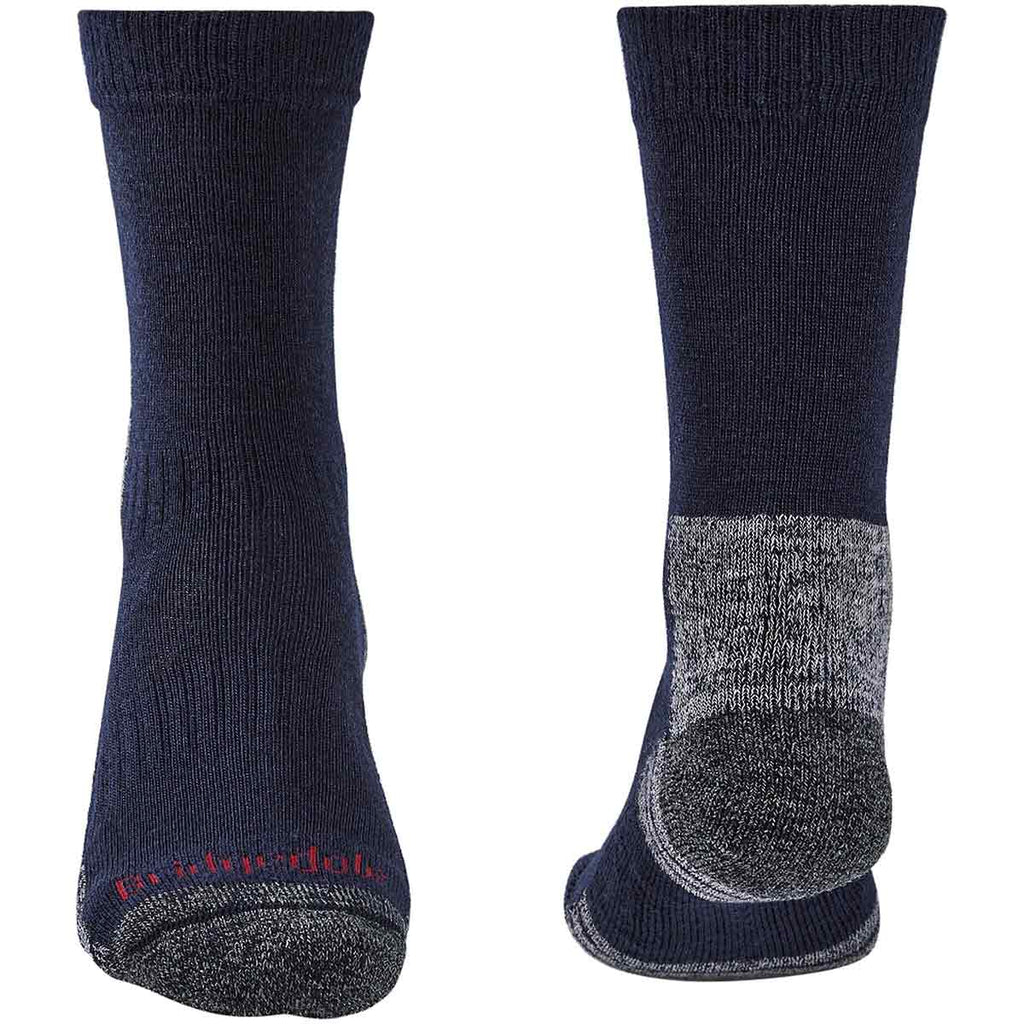 Bridgedale Mens Hike Lightweight Merino Boot Sock Navy Military Kit