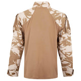 Rear View of British Army Desert Camo UBACS Shirt