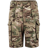 Front of Used British Army MTP surplus combat shorts Used