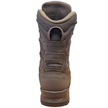 brown lowa combat boots mk2 gtx rear view