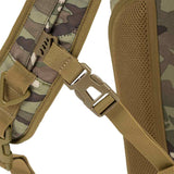 buckle of highlander scorpion gearslinger 12l backpack hmtc camo