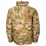 rear view camouflage snugpak softie jacket
