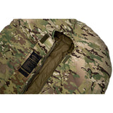 carinthia defence 4 sleeping bag multicam zipper flap