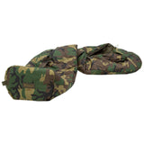 carinthia defence 4 sleeping bag woodland camo trapezoidal foot box