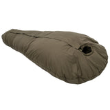 carinthia olive defence 6 sleeping bag closed