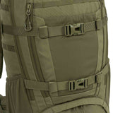 compression straps of highlander eagle 3 backpack 40l green