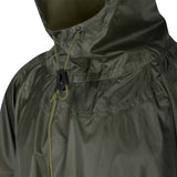 cord adjuster hood helikon poncho us model olive green rainproof