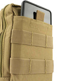 coyote viper splitter utility pouch with front molle loops