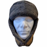 czech army ushanka winter hat chin strap
