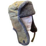 czech army ushanka winter hat olive