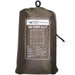 dd hammock tarp 3x3 coyote brown stuff sack