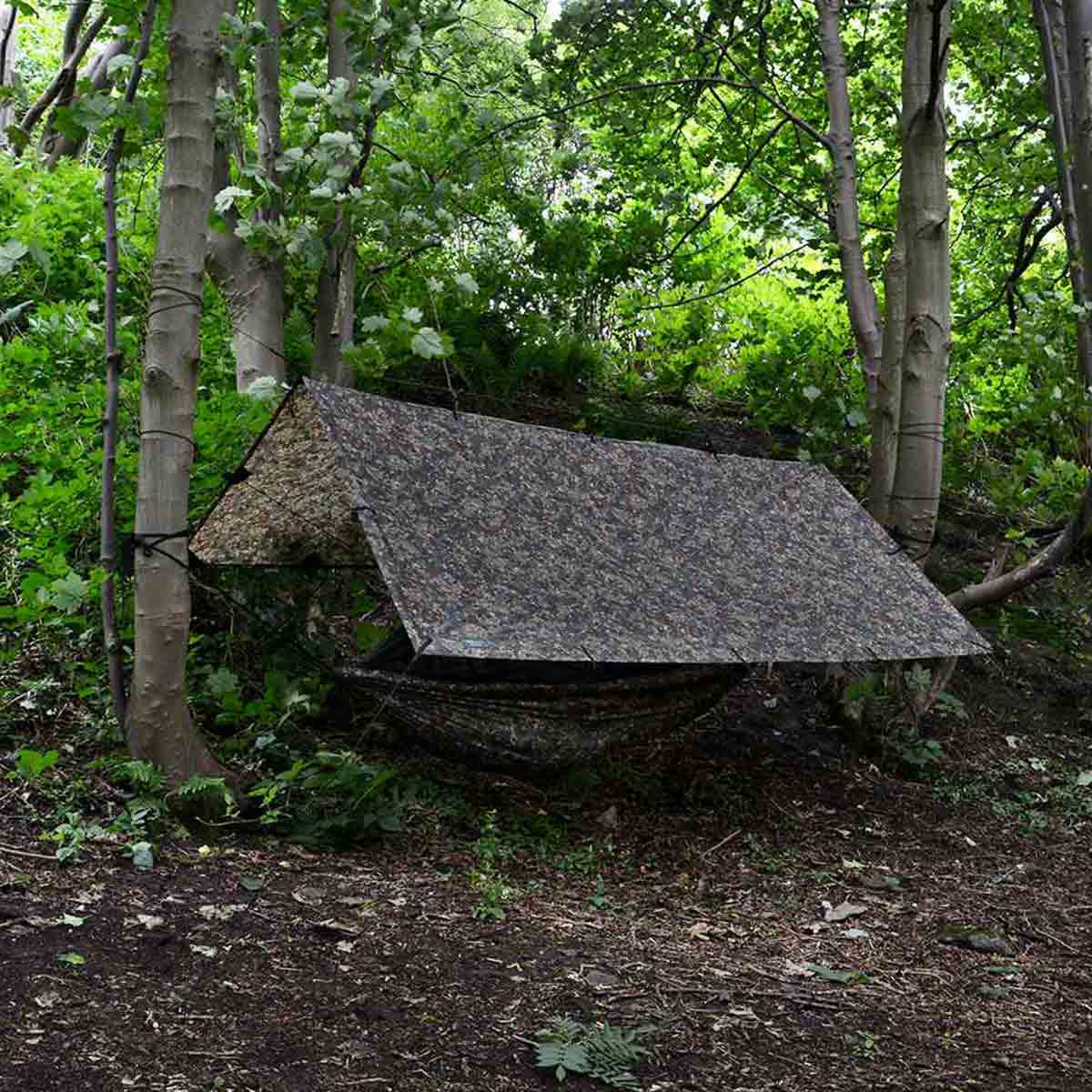 DD Hammocks Tarp 3x3 Waterproof Camping Shelter | Military Kit