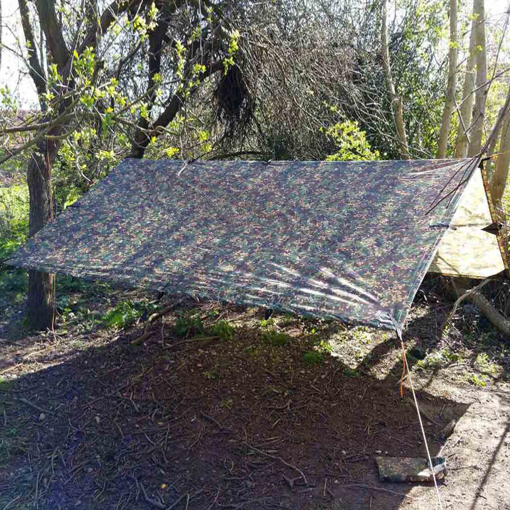 DD Hammocks Tarp 3x3 Waterproof Camping Shleter Military Kit