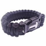 paracord bracelet black buckle