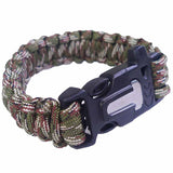 paracord bracelet camo buckle