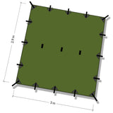 dd-superlight tarp s dimensions