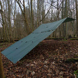 ddhammocks tarp 3x3 pro olive green ridge line lean to