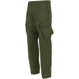 delta combat trouser olive green side