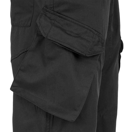 delta combat trousers leg pocket black