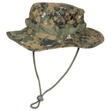 Digital Woodland Boonie Hat with Chinstrap