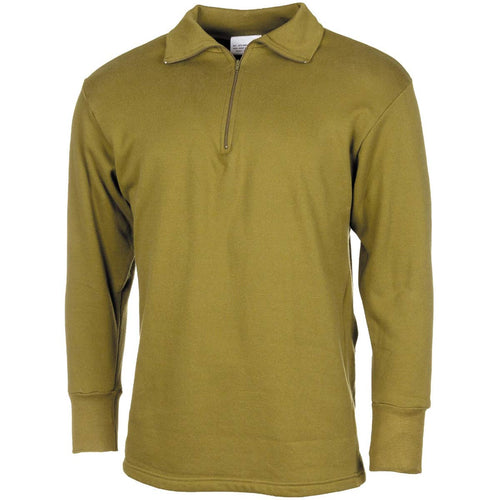 dutch army norgie shirt olive drab used