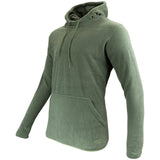 fieldman jack pyke fleece hoodie green angle