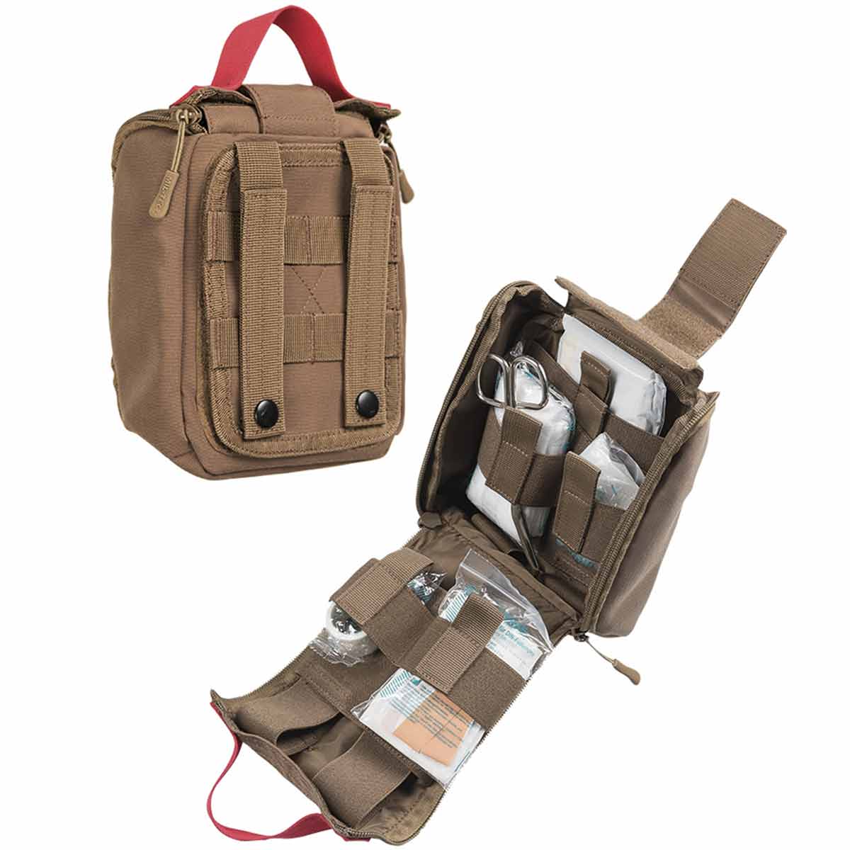 IFAK First Aid Kit 25-Piece Dark Coyote - Free UK Delivery