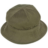 french army bush hat short brim used olive green