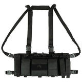 front utility pouches of viper special ops black chest rig