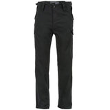 Front View of Highlander Heavyweight Combat Trousers Black