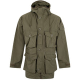 front view of olive green arktis b110 combat smock