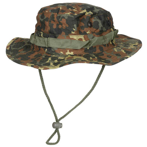 German Flecktarn Camo Ripstop Boonie Bush Hat
