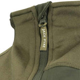 green outdoor full zip jack pyke technical fleece jacket