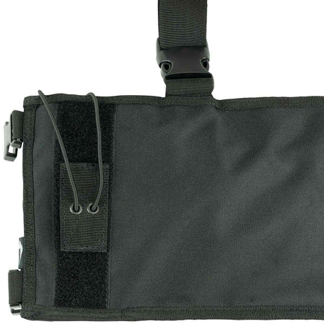  heavy duty cordura black fabric of viper special ops chest rig