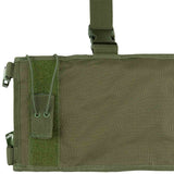 heavy duty cordura green fabric of viper special ops chest rig