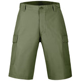 front of helikon bdu shorts olive green