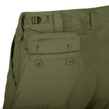 helikon cpu shorts rear pocket buttons olive green