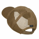top of coyote helikon mesh baseball cap