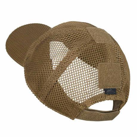 top of coyote helikon mesh baseball cap